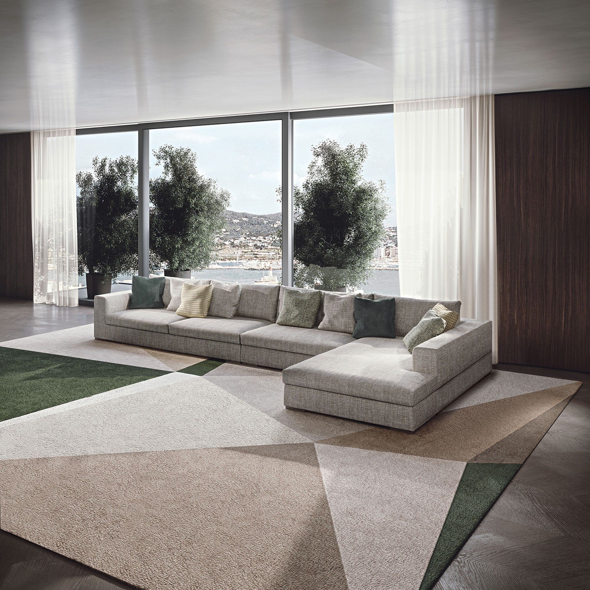 Съемный диван из ткани Frigerio ORESTE ARCH-00118967 - Вид №1