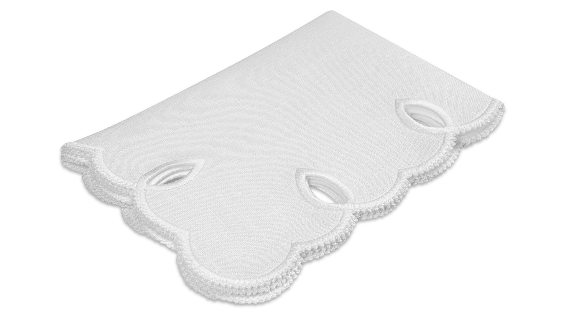 10677600 Truffle Bee Набор плейсматов-салфеток Truffle Bee Etretat 43см, 2шт, белый, лен Ткань  - Вид №1