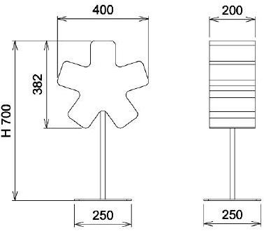 TABISSO Торшер из ткани Typographia sun-id-1379788 - Вид №7
