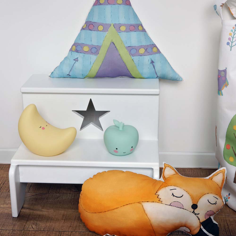 Детский ночник Mint Apple LITTLE LOVELY COMPANY  281751 Зеленый Santreyd  - Вид №7