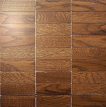 Мозаика и 3D панели из дерева Da Vinci Мозаика 9x3 Cognac 026 Дуб Селект (Гладкая) 324х324 мм 1301100026 - Вид №1