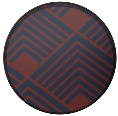 Ethnicraft Круглый поднос из дерева и стекла Urban geometry 20934 - Вид №1