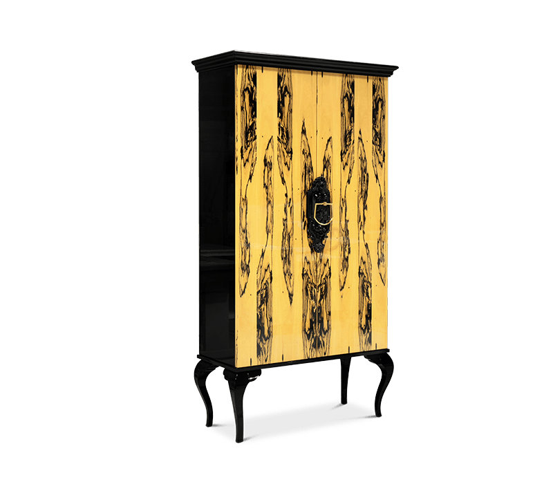 0-208 Королевский кабинет Гуггенхайма из черного дерева Boca Do Lobo  - Вид №12