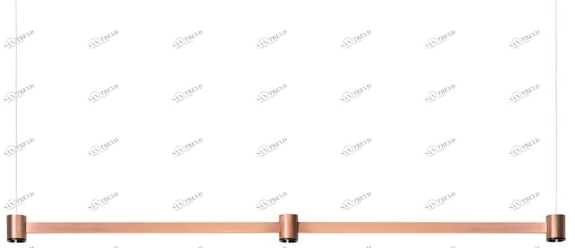 Arkoslight Светодиодный подвесной светильник прямого света из латуни Art sun-id-1348119