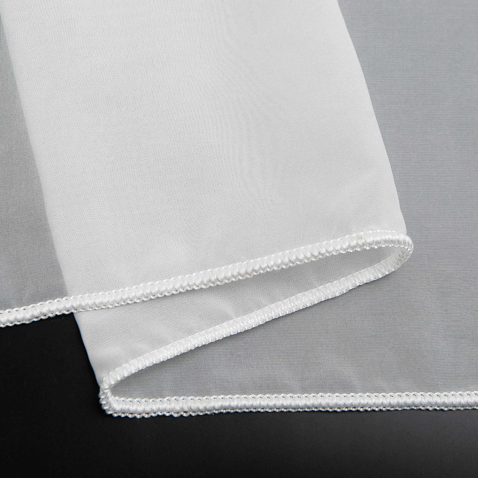 Тюль белый шифон TEX REPUBLIC для гостиной в стиле нео-классика 85486190 STLM-0063096 - Вид №3