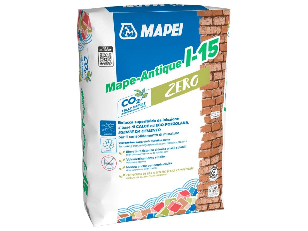 Гидровлическое заполненное связующее для консолидации кладки MAPEI консолидация кладки и штукатурки ARCH-00146375