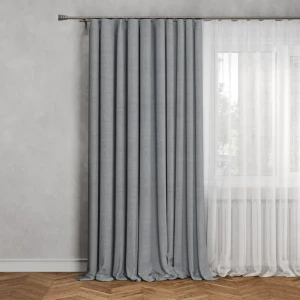 Штора на ленте Inspire Malonn 200x280 см цвет серый Granit 3 84995847 STLM-2172511