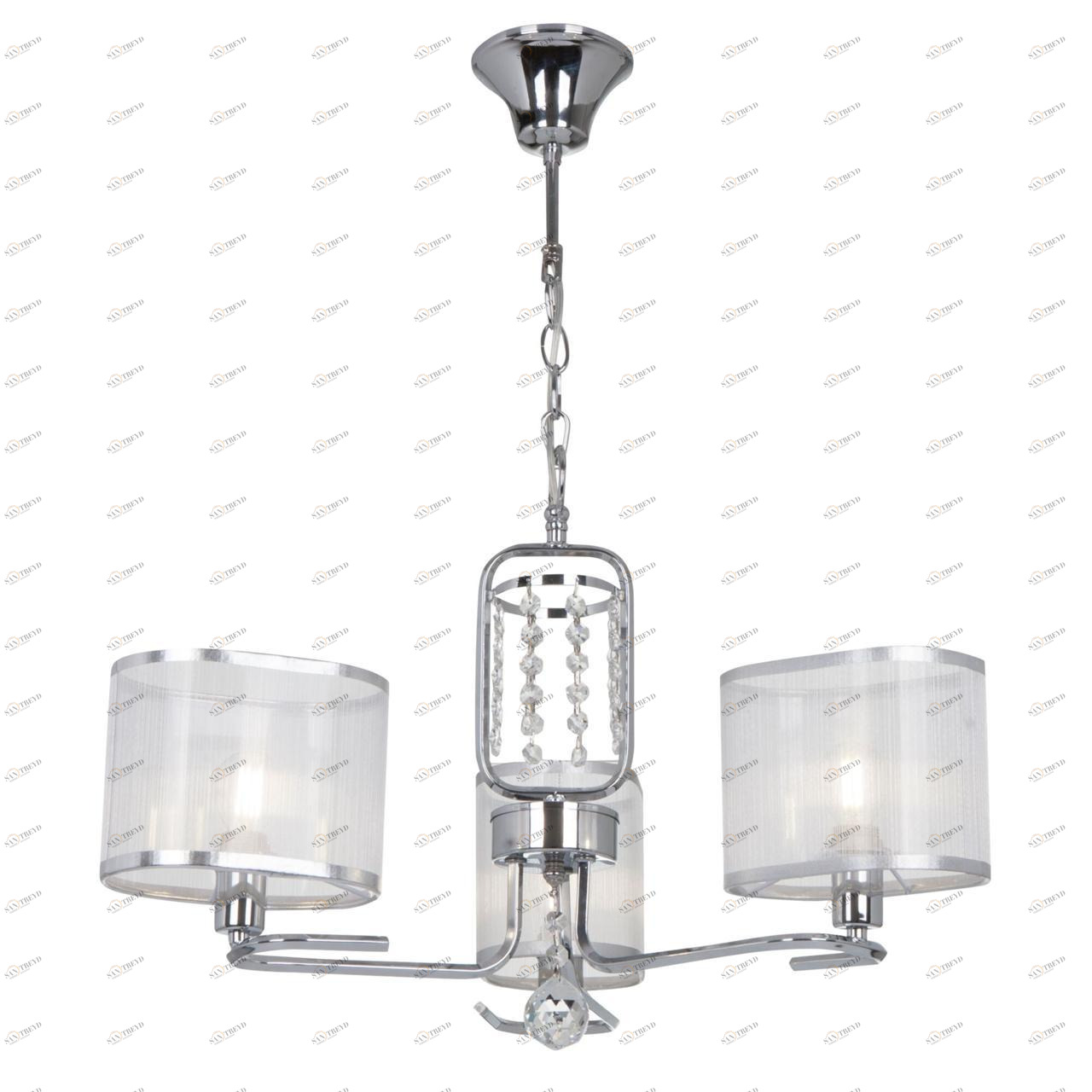 Подвесная люстра Freya Elin FR5016PL-03CH FREYA ELIN 312775 Серебро 