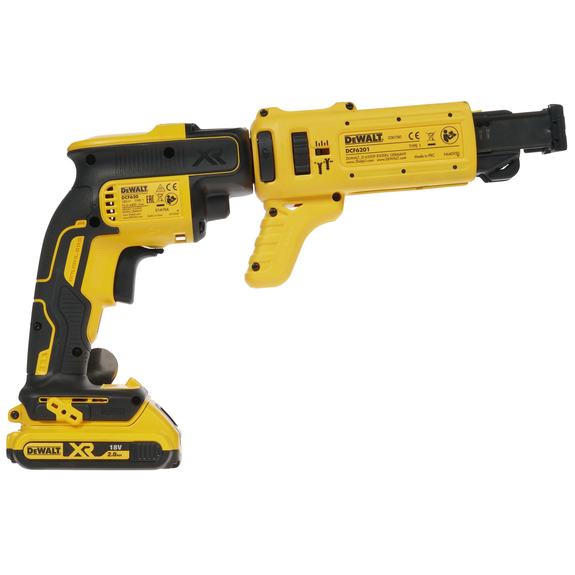 Шуруповерт DeWalt DCF620D2K XR FLEXVOLТ 18/54V 8158026 STDN-0007625 - Вид №1