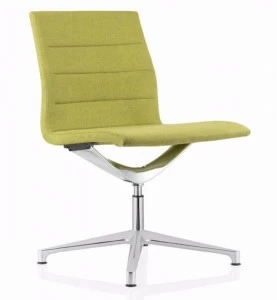 ICF Поворотное офисное кресло из ткани с 4 спицами Valea