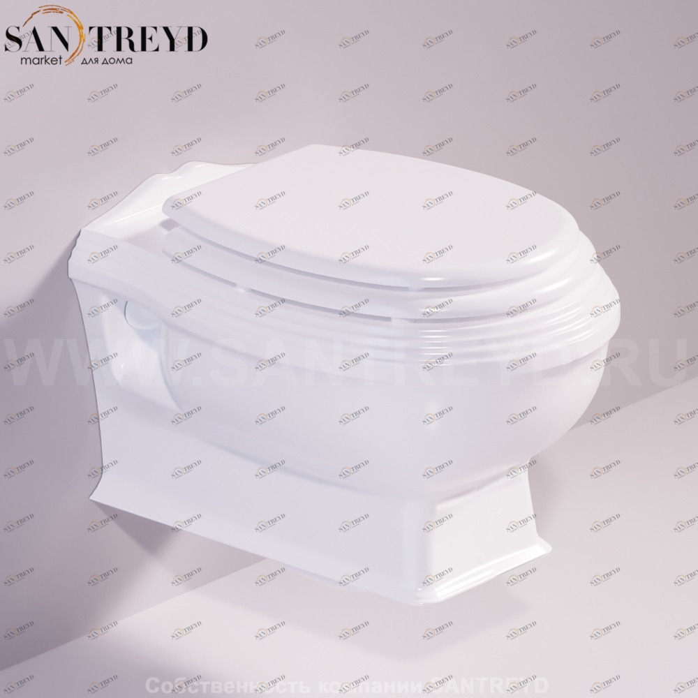 AR841BIANCO Подвесной унитаз настенный Белый Simas Arcade Италия