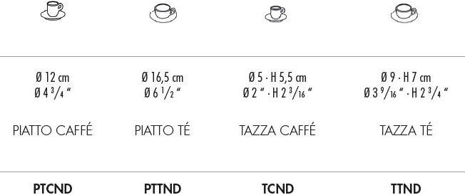 Cerasarda Керамическая чашка с блюдцем I graffiti sun-id-1507351 - Вид №2