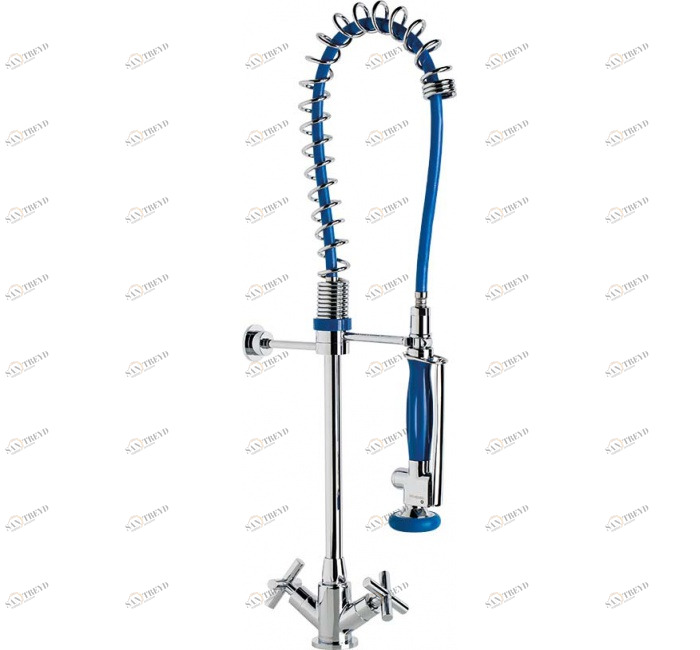 GENEBRE 1807 04 PRE-RINSE COLUMN W/SINK MIXER 