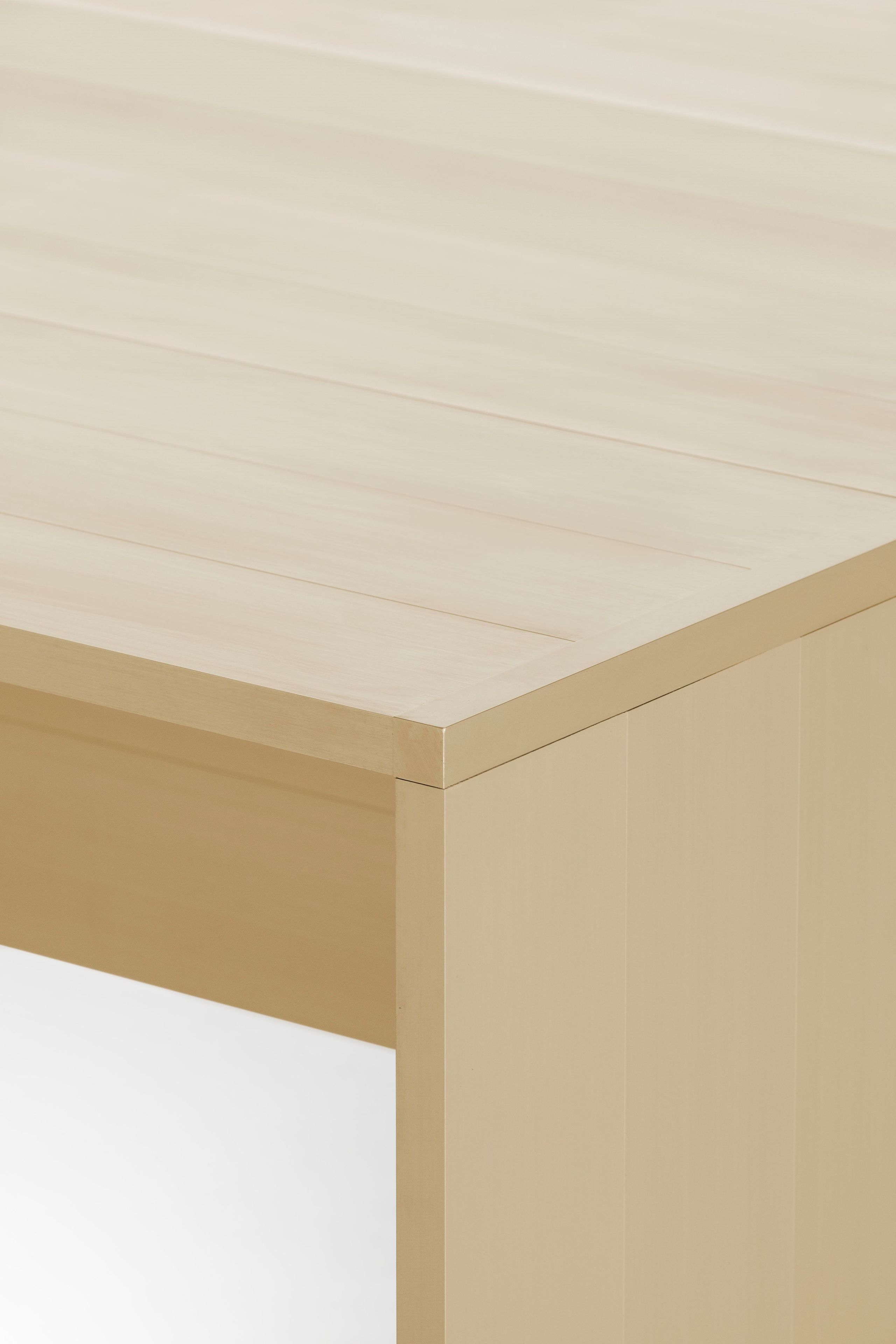 Прямоугольный анодированный алюминиевый стол GANDIABLASCO GBModular ARCH-00057207 - Вид №3