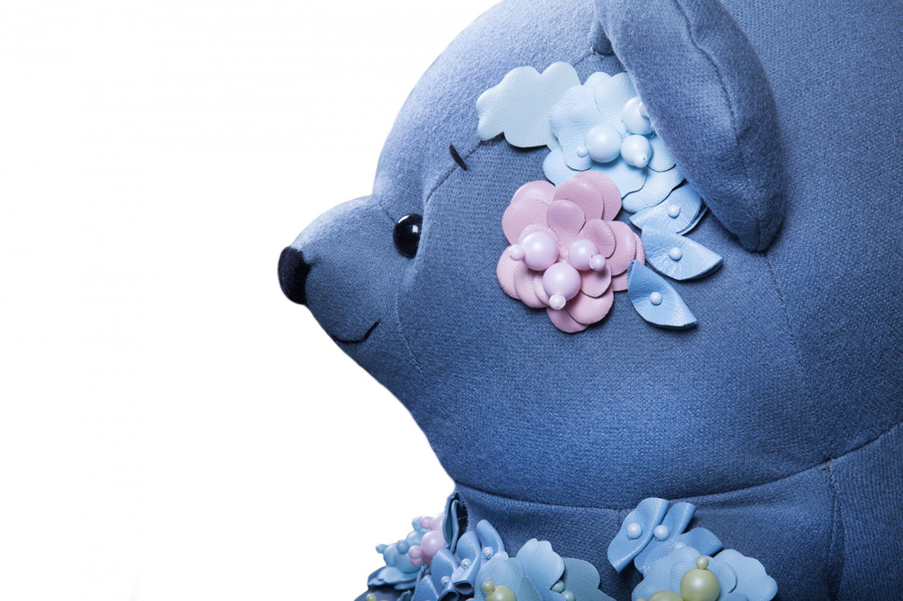 Мягкая игрушка Мишка Tonny GOLDY BEARS МЕДВЕДИ 010968 Синий  - Вид №1