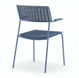 Quadrifoglio Стул из полипропилена штабелируемый с подлокотниками