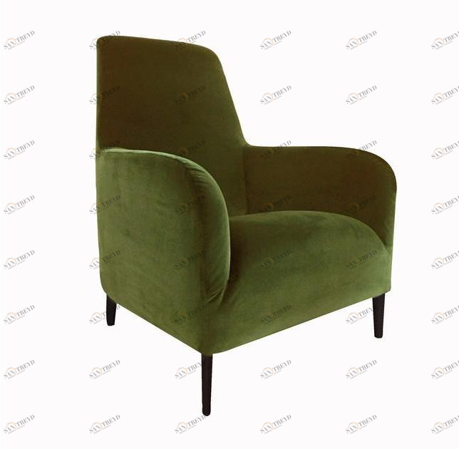 Verzelloni Кресло со съемным чехлом из ткани с высокой спинкой Divanitas sun-id-1424390