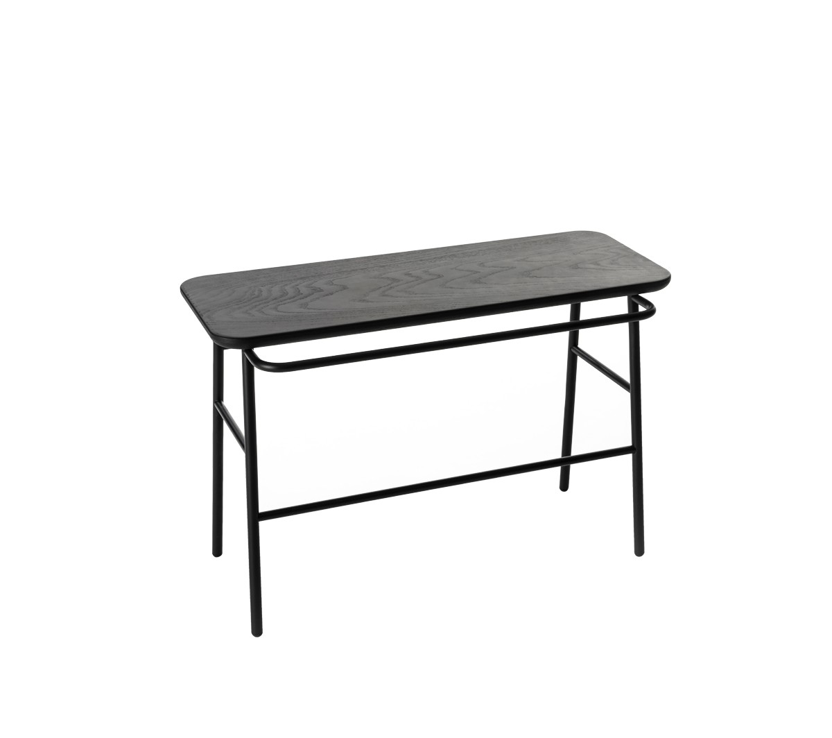 Ex.T Hang Низкий стул из окрашенного в черный цвет ясеня EXHANGSMALLNE Stand