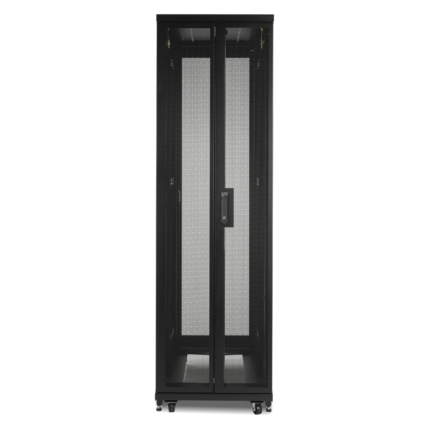 AR2400 Netshelter sv 42u 600mm wide x 1060mm deep enclosure with sides black APC Santreyd  - Вид №2