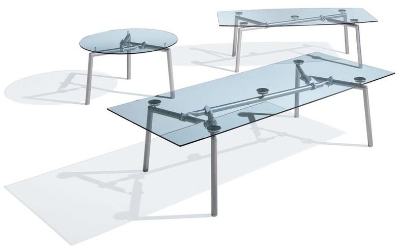 NEWTOM by Ultom Круглый стол для переговоров из стекла Isotta sun-id-1369550 - Вид №1