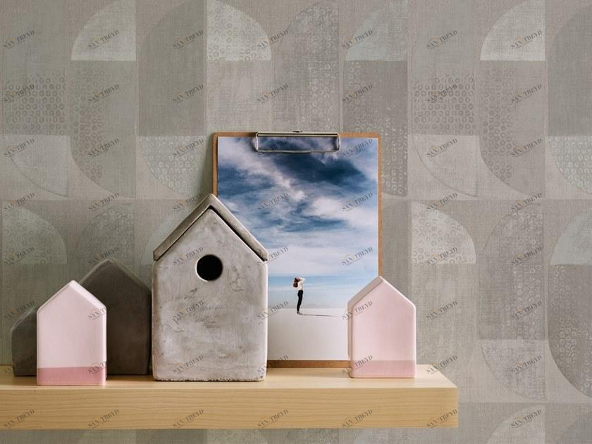 Architects Paper Моющиеся флизелиновые обои с геометрическим рисунком Geo nordic 375314