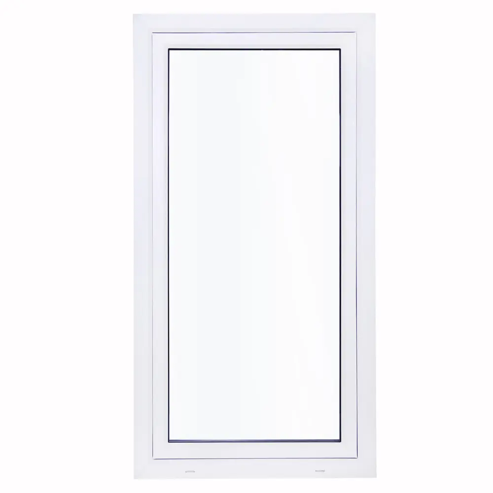 Пластиковое окно ПВХ Deceuninck одностворчатое 1440x870 мм (ВхШ) однокамерный стеклопакет белый (с двух сторон) STLM-2100785 - Вид №4