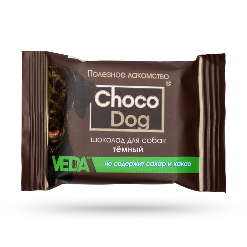 ПР0043759 Лакомства для собак Choco Dog шоколад темный 15г ВЕДА 