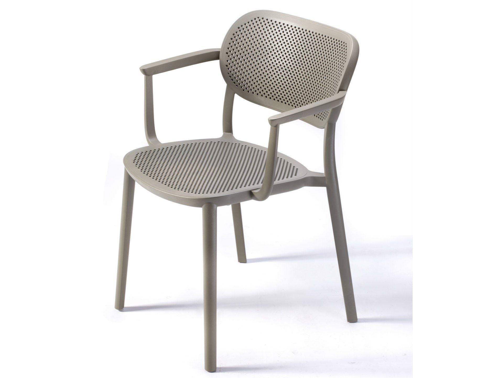 Штабелируемый стул из инженерного пластика с подлокотниками и встроенной подушкой GABER Nuta ARCH-00035169 - Вид №2