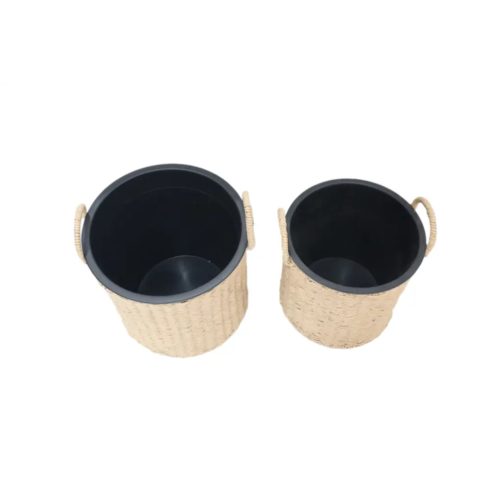 Кашпо Santreyd Green Art ø32 - натуральный ротанг для живых растений 89350545 STLM-0955722 - Вид №1