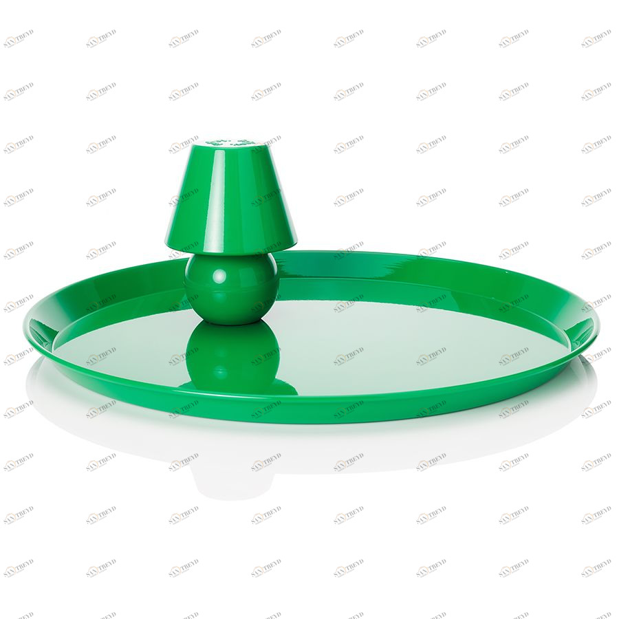 Поднос с лампой Snacklight, зеленый Fatboy 100556