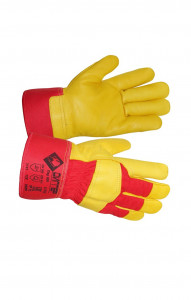 58592 Перчатки кожаные комбинированные утепленные  Средства защиты рук  размер