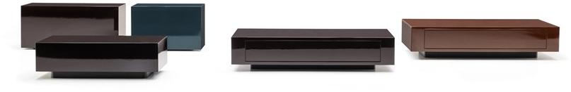 Minotti Лакированный журнальный столик для гостиной Solid sun-id-1509600 - Вид №1