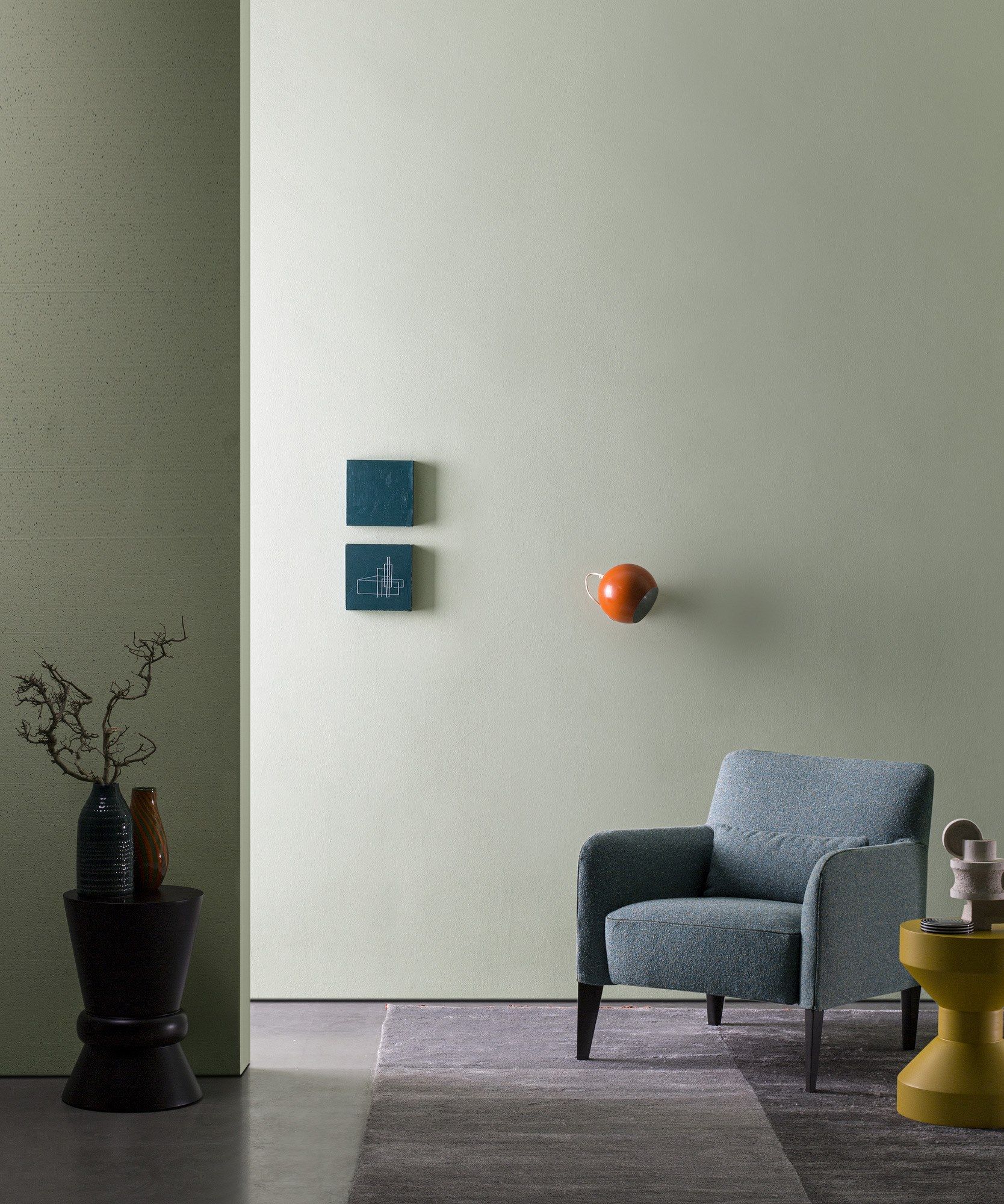 Тканевое кресло с подлокотниками BODEMA LILYBETH ARCH-00103165 - Вид №1