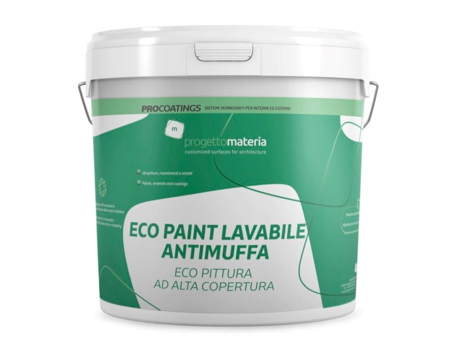 Моющаяся краска на водной основе Progettomateria ECO PAINT LAVABILE ANTIMUFFA ARCH-00049238 - Вид №1
