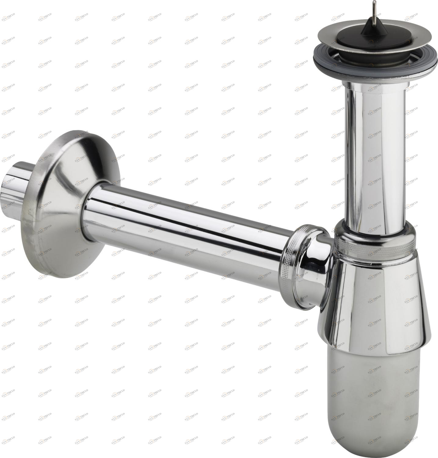 Канализационная арматура  Сифоны для умывальников и биде  Трапы для биде VIEGA 440 152 Модель 5535.4 Santreyd 