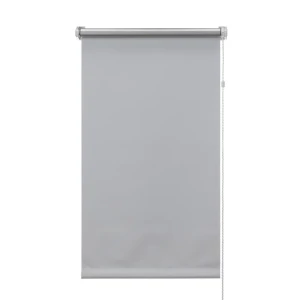 Рулонная штора ЭСКАР Silverback серый блэкаут 50x160 см 89354632