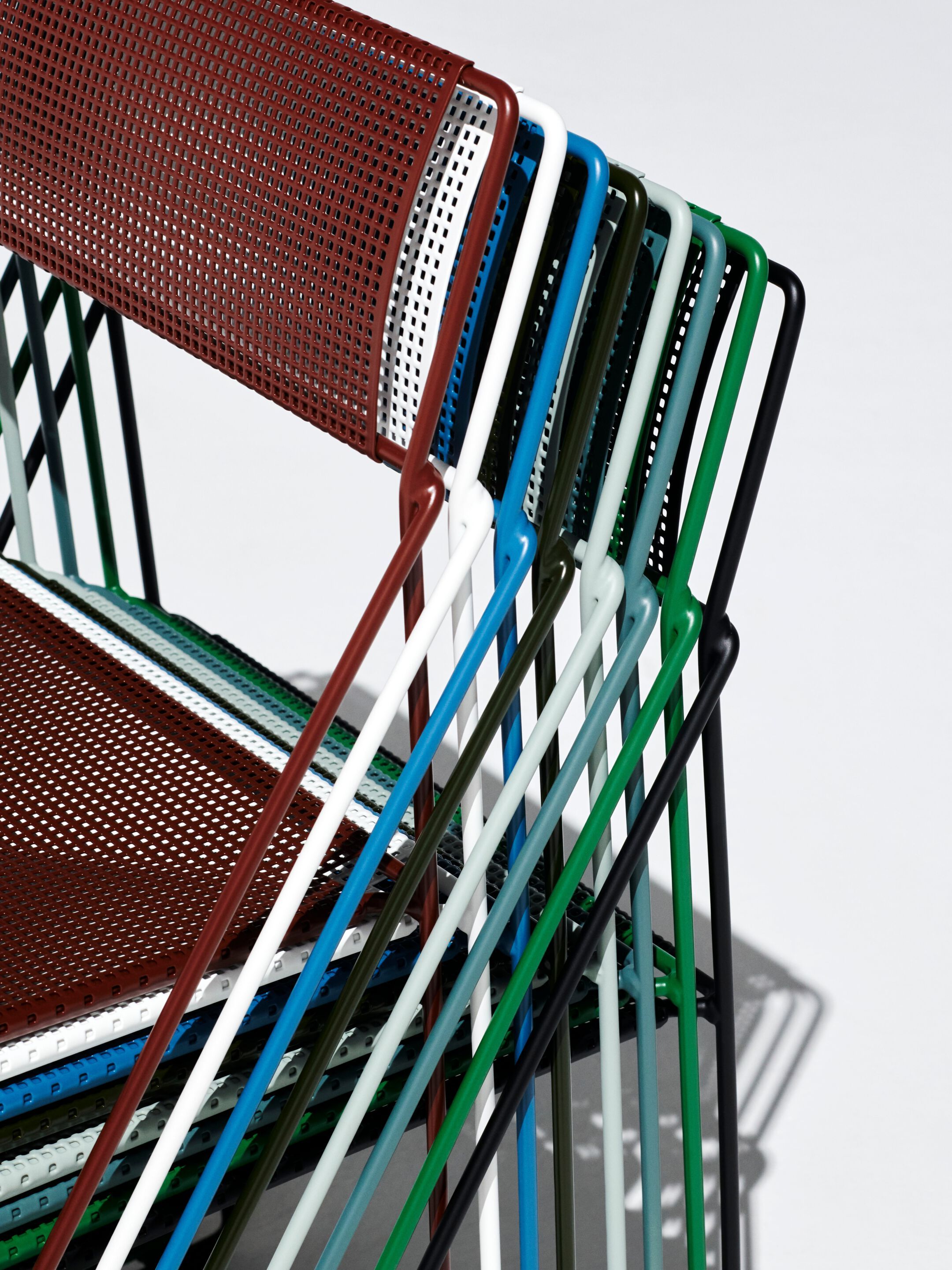 Штабелируемый стальной стул с порошковым покрытием Hay X-Line ARCH-00021501 - Вид №5