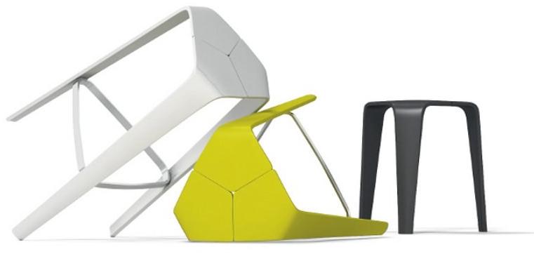 Brunner Низкий штабелируемый табурет Hoc sun-id-1444202 - Вид №1