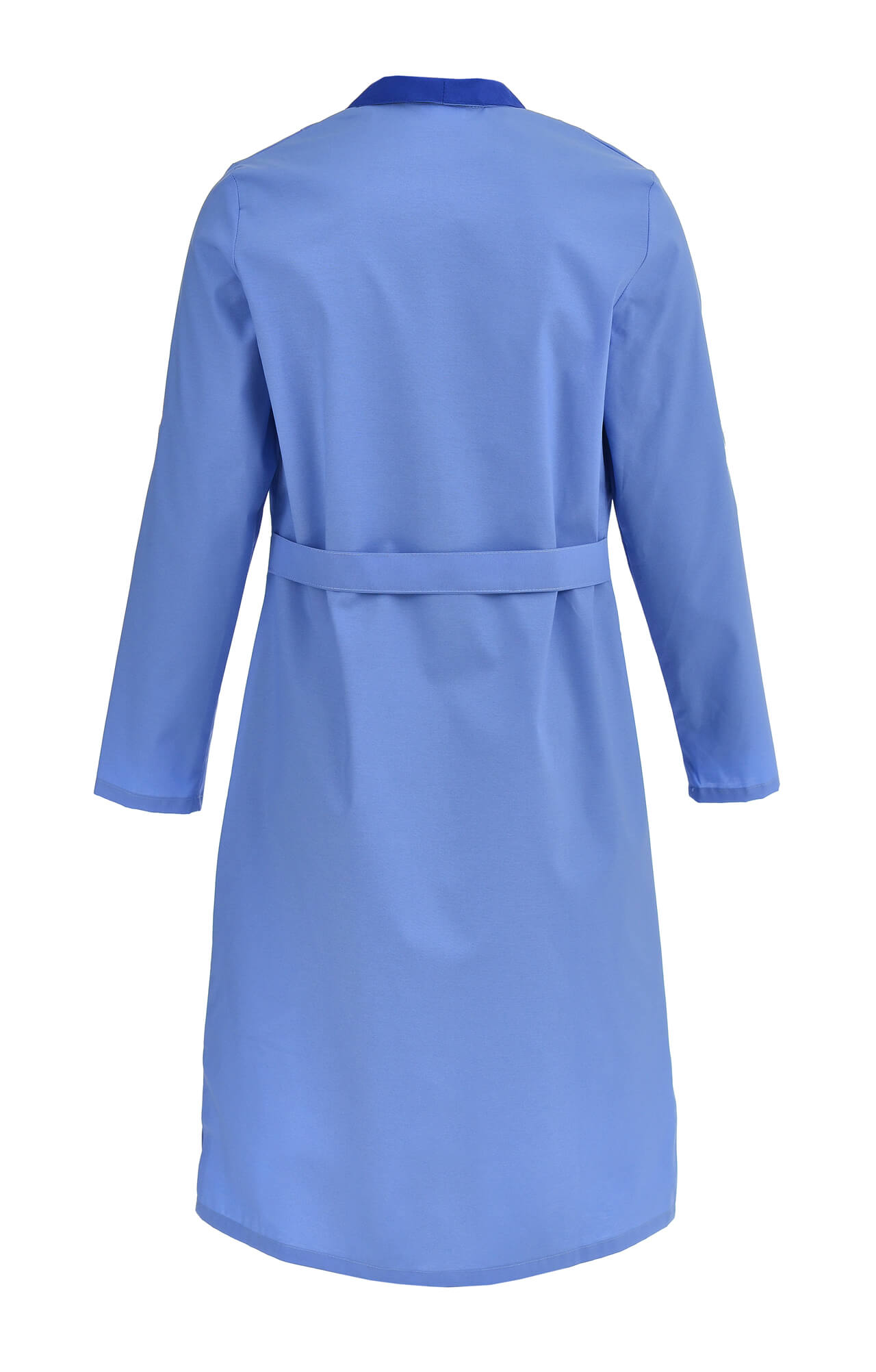 61740 Халат "Радуга" длинный рукав голубой  Одежда для обслуживающего персонала  размер 64 Спецодежда  - Вид №3