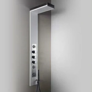 Toscoquattro Душевая колонна с термостатом Rubinetteria Corian/полиров.нерж.сталь