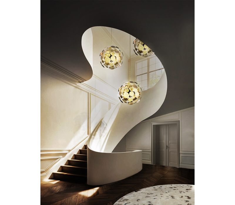 0-086 Подвесной светильник Newton Boca Do Lobo  - Вид №17