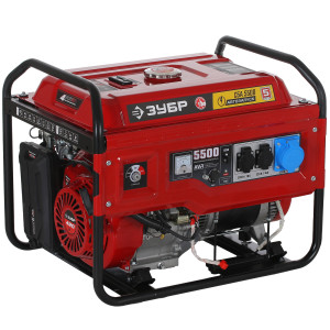 Электрогенератор   бензиновый Зубр СБА-5500 5307665
