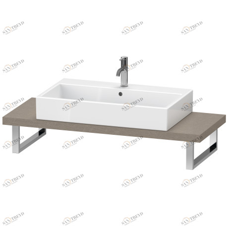 Консоль для накладной и встраиваемой сверху раковины компакт, Толщина консоли 45 мм Серии/XViu #XV100C 480 мм Duravit XV100C01111