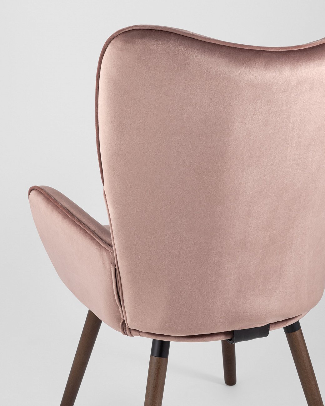 Стул со спинкой и подлокотниками розовый "Гранд" STOOL GROUP ДИЗАЙНЕРСКИЕ, ИНТЕРЬЕРНЫЕ 00-3946276 Розовый  - Вид №6