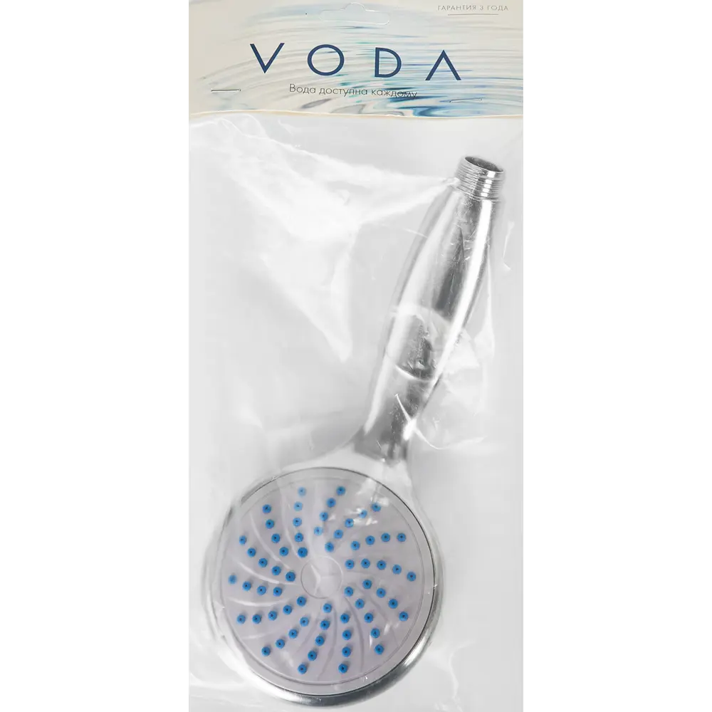 Лейка для душа Voda P12, 1 режим цвет хром 86255118 STLM-2074933 - Вид №2
