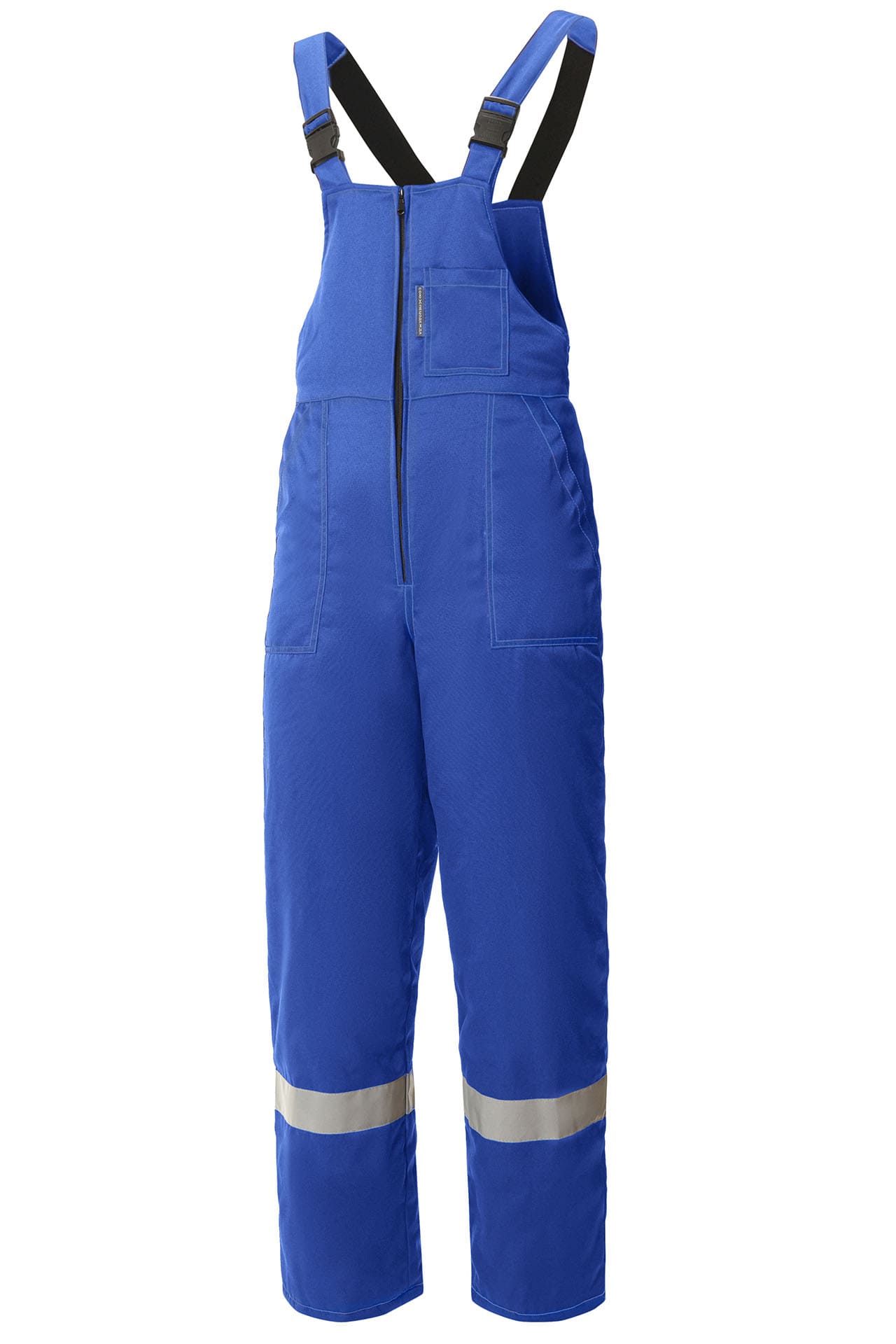 5034996 Костюм КОММУНАЛЬЩИК НЬЮ утепленный василек черный  Зимняя спецодежда  размер 44-46/158-164  - Вид №5