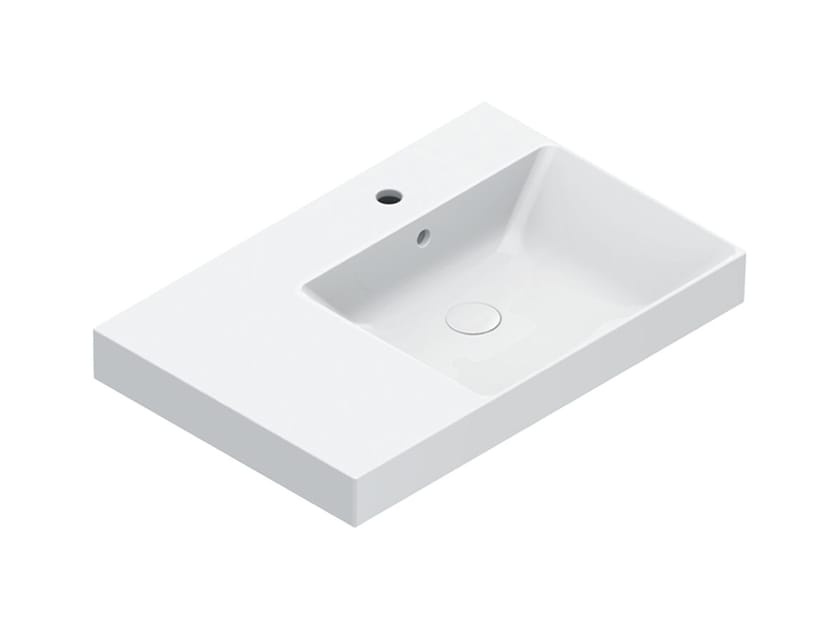 Прямоугольный одношаговый умывальник CERAMICA CATALANO ноль ARCH-00006293