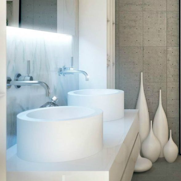 46910 Накладная раковина на столешницу  овальная MOMA Design  - Вид №2