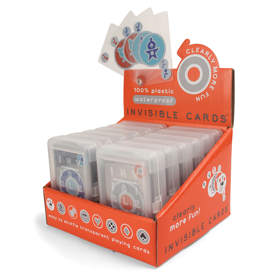 GG04-S Колода карт invisible Kikkerland  - Вид №1