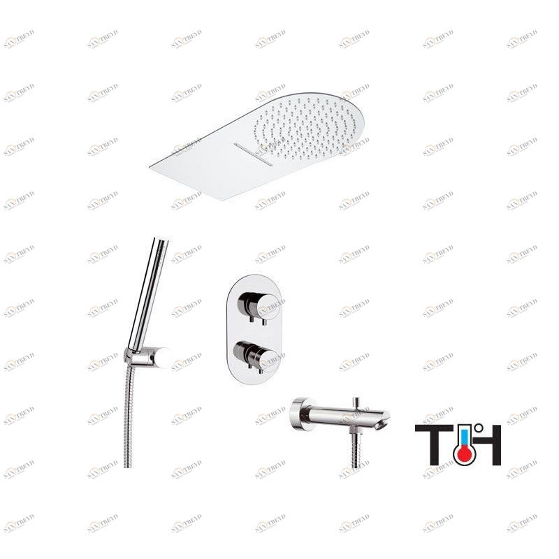 ST20620ZSSCA Душевой набор DANIEL RUBINETTERIE 